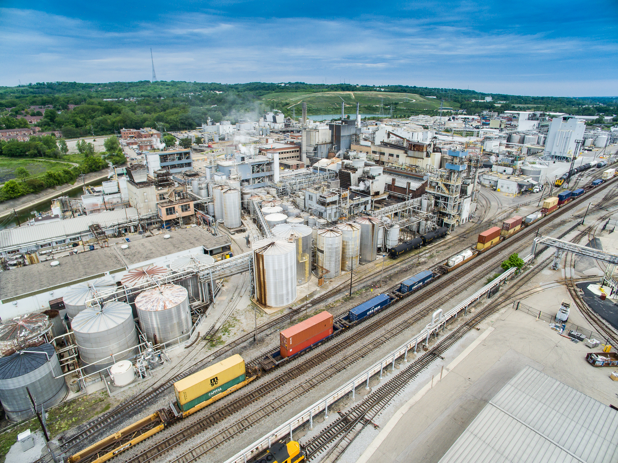 Industrial Aerial Drone Photography